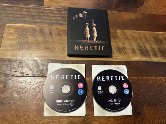 Heretic (4K Ultra HD/Blu ray, Steelbook, 2 Disc, Region B, Import)