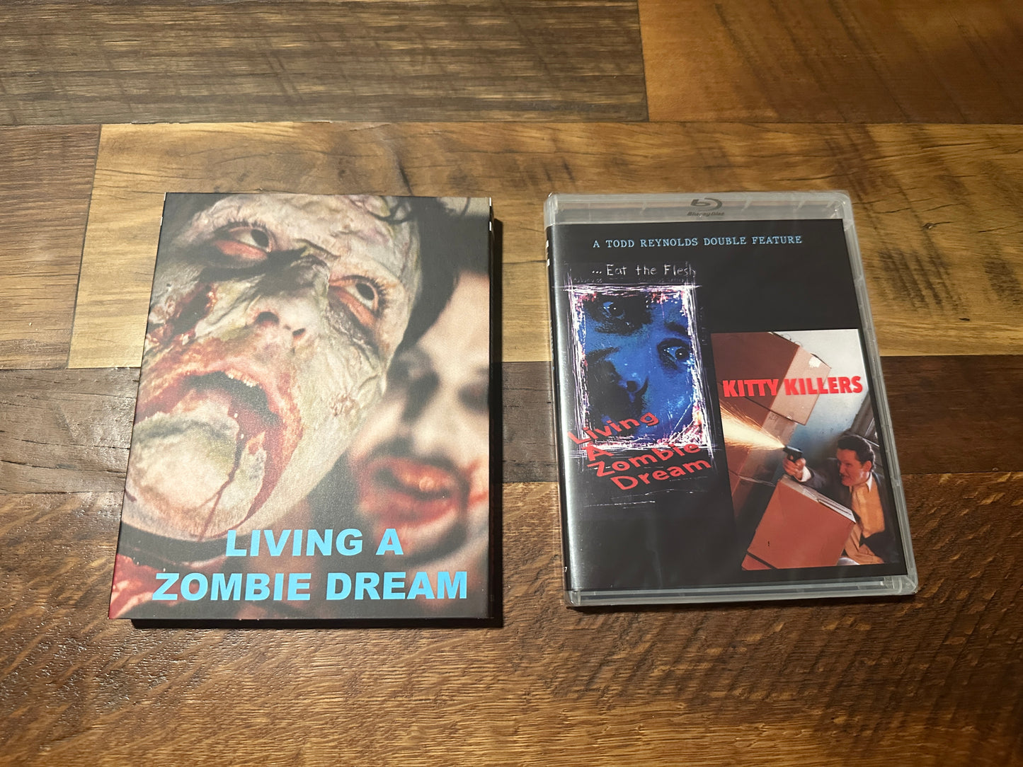 Living A Zombie Dream (Blu ray, Vinegar Syndrome Partner Label, Slipcover, NEW)
