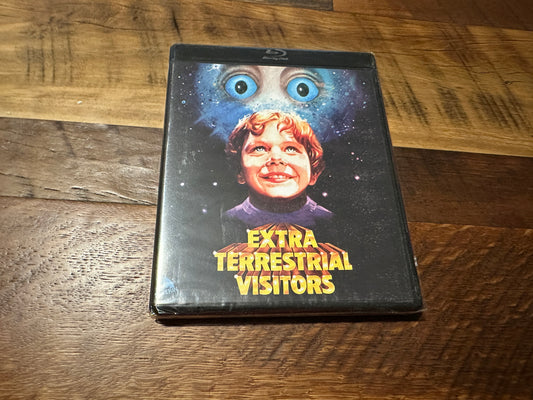 Extra Terrestrial Visitors (Blu ray/CD, 80’s Classic, 2 Disc, NEW/Sealed)