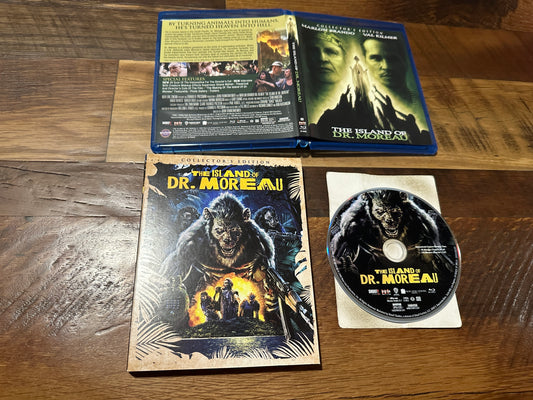 The Island Of Dr. Moreau (Blu ray, Scream Factory, Slip, Collector’s Ed)