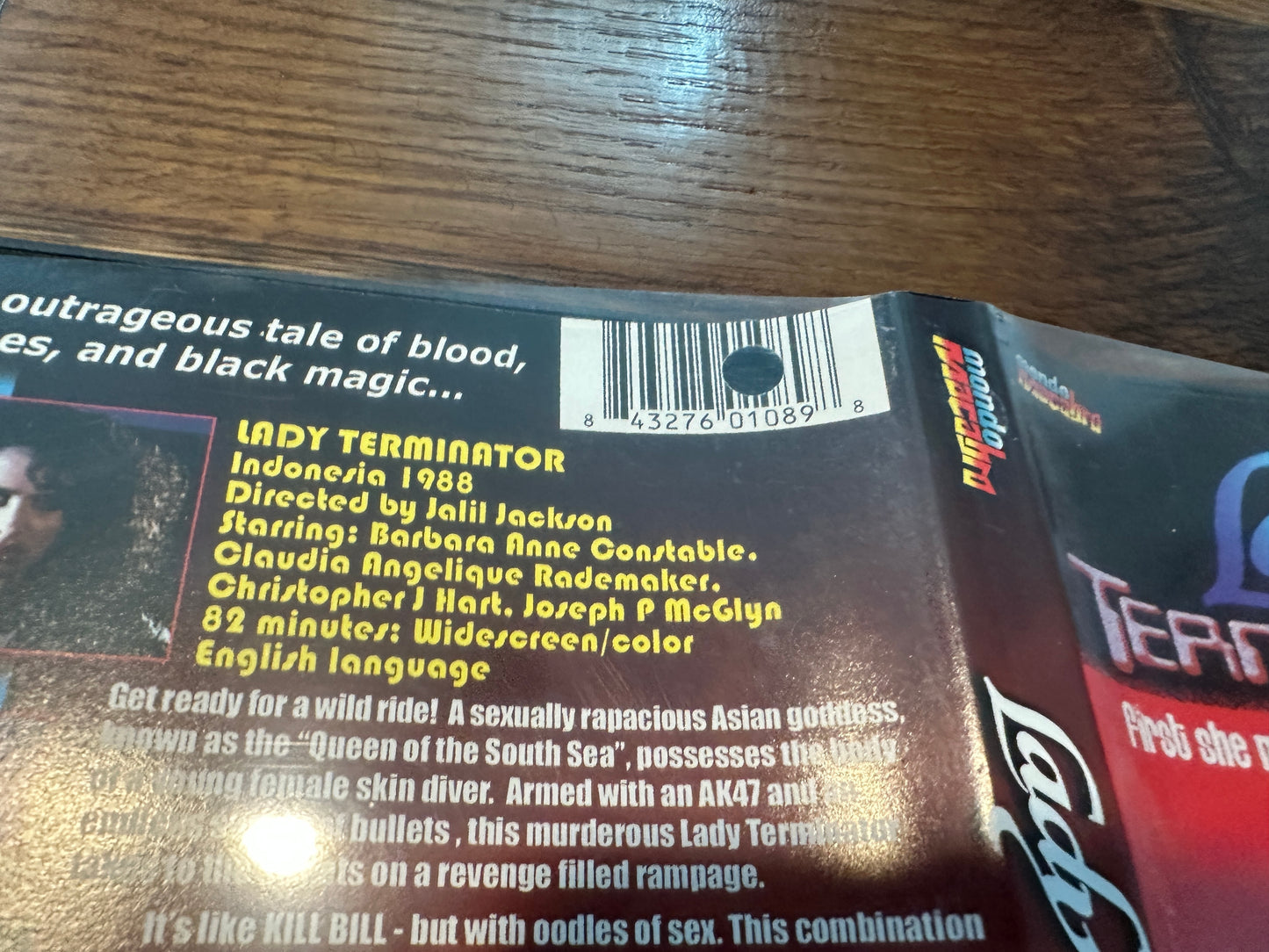 Lady Terminator (DVD, Mondo Macabro, 80’s Classic, Widescreen)
