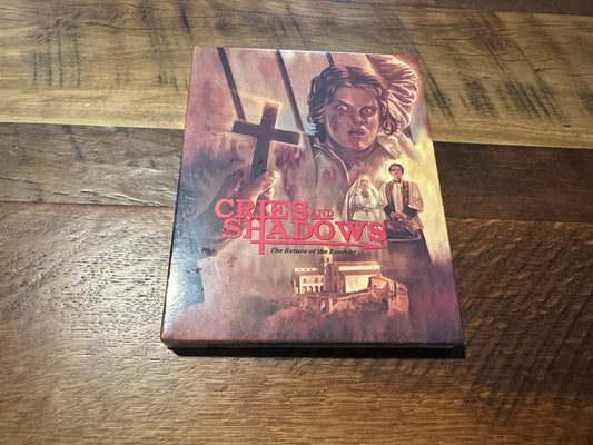 Cries And Shadows (Blu ray/CD, Cauldron Films, Slipcover, NEW/Sealed)