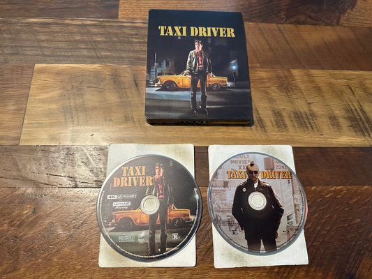 Taxi Driver (4K Ultra HD/Blu ray, Tristar Pictures, Steelbook, 2 Disc, No Digital)