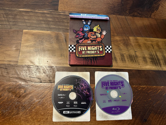 Five Nights At Freddy’s (4K Ultra HD/Blu ray, US Release, Steelbook, No Digital)