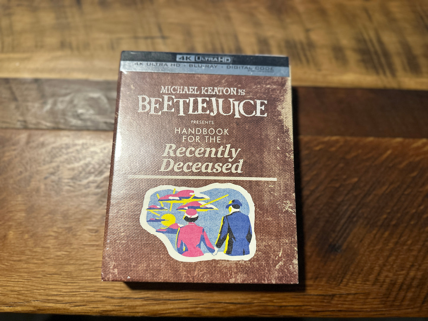 Beetlejuice (4K Ultra HD, Handbook Of the Recently Deceased, NEW)