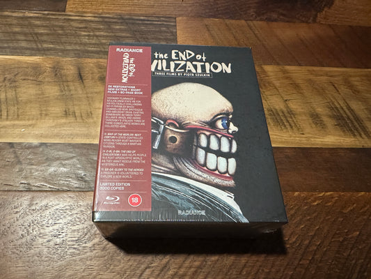The End Of Civilization Blu ray, Radiance, Limited Ed 3000 Made, NEW