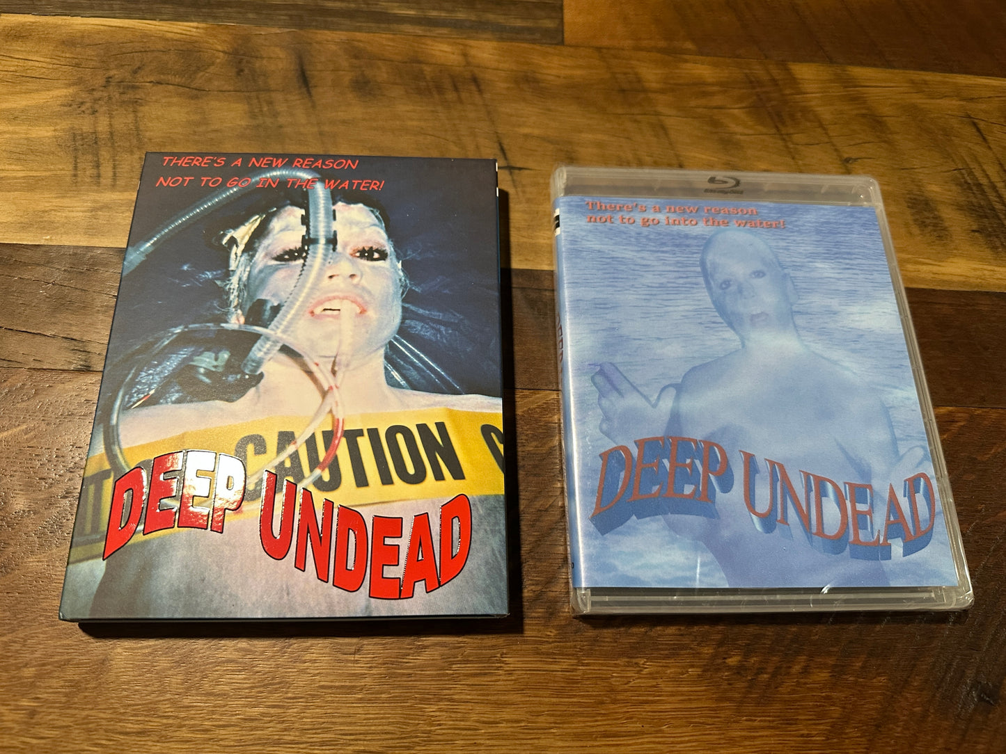 Deep Undead (Blu ray, Vinegar Syndrome Partner Label, Slipcover, NEW)