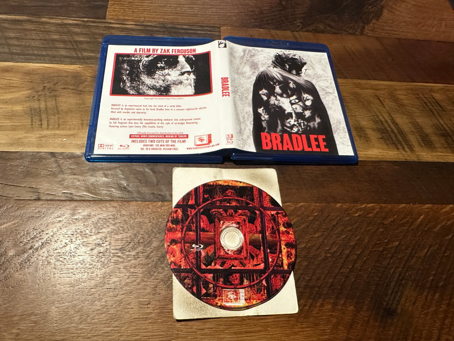 Bradlee (BD-R, Tarnished Vision Films, Mind Of A Serial Killer, Obscure, 100 Made)