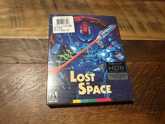 Lost In Space (4K Ultra HD, Arrow Video, Slipcover, Limited Edition, NEW)