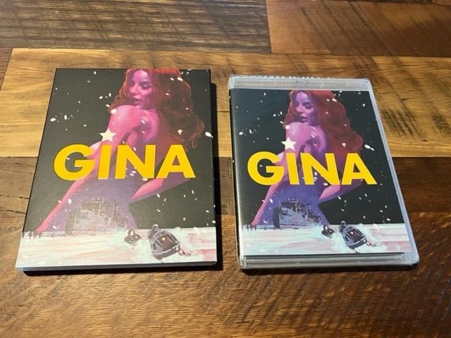 Gina Blu ray - Vinegar Syndrome Partner Label - Slipcover - 70's Classic - Widescreen - Booklet - NEW