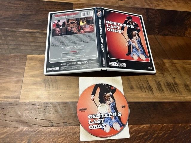 Gestapo's Last Orgy DVD - Intervision - 70's Classic - Widescreen