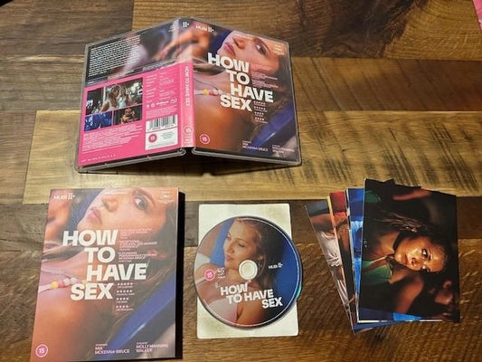 How To Have Sex Blu ray - Region B - Rare Slipcover - Widescreen - Cards