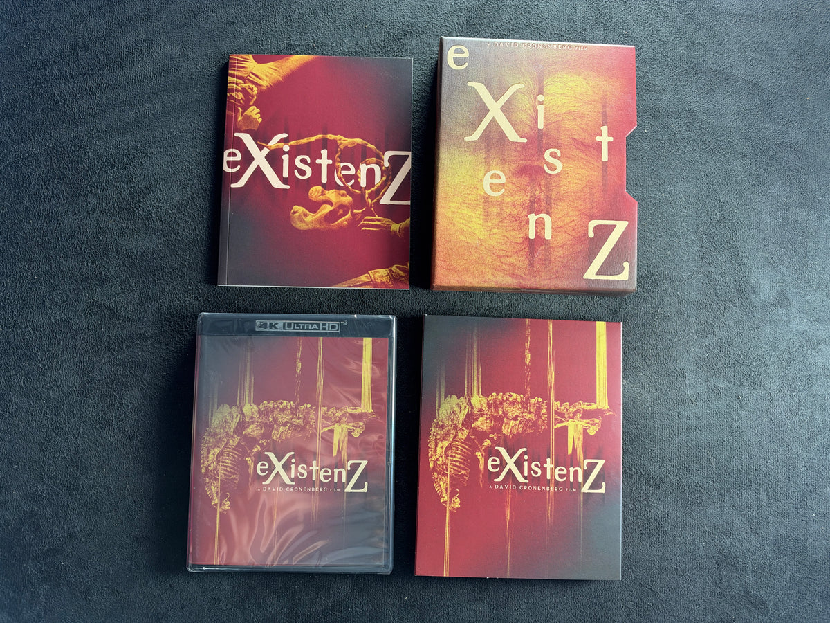 Existenz (4K Ultra HD/Blu ray, Vinegar Syndrome, Hard Slipcase, NEW)