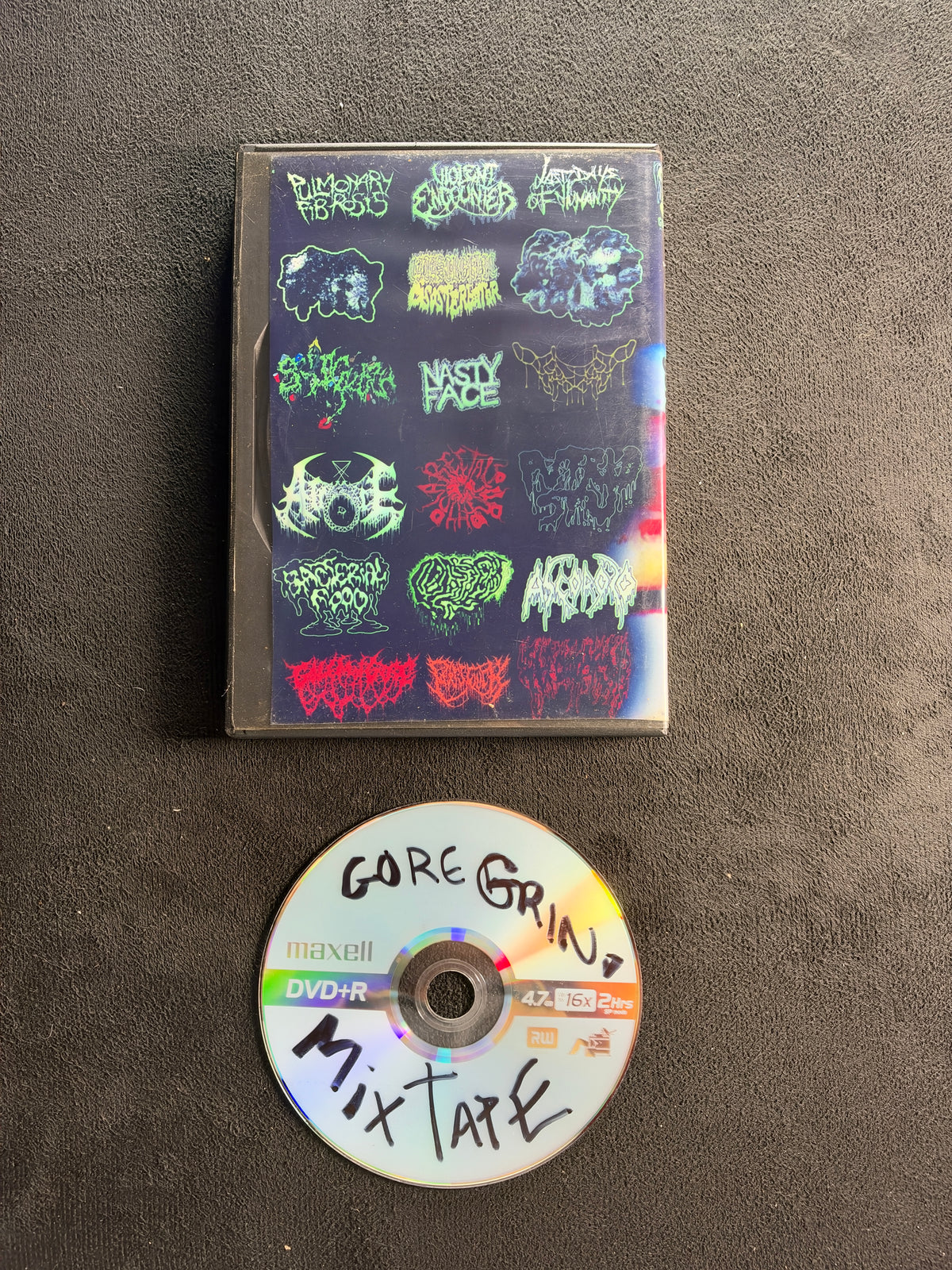 Gore Grind Video Mixtape (DVD-R, Obscure, Not Many Made)