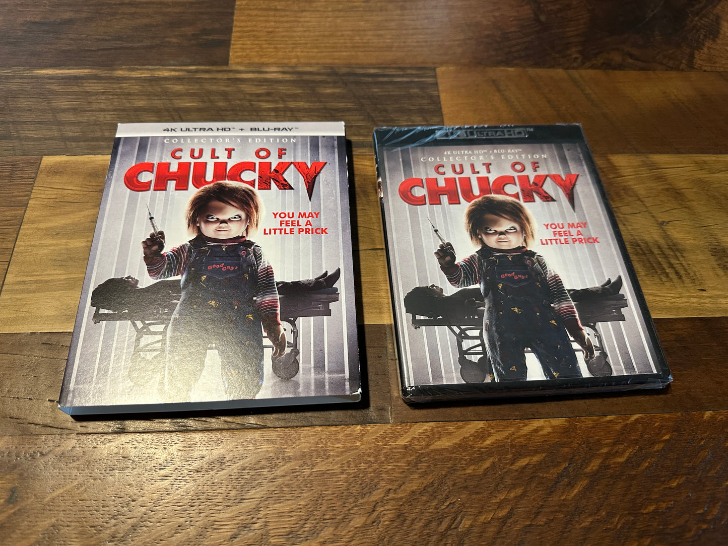Cult Of Chucky (4K Ultra HD/Blu ray, Collector’s Ed, Slipcover, 2 Disc, NEW)