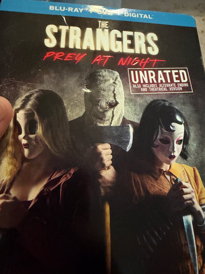 The Strangers: Prey at Night (Blu-ray, Universal, Slipcover, No Digital)