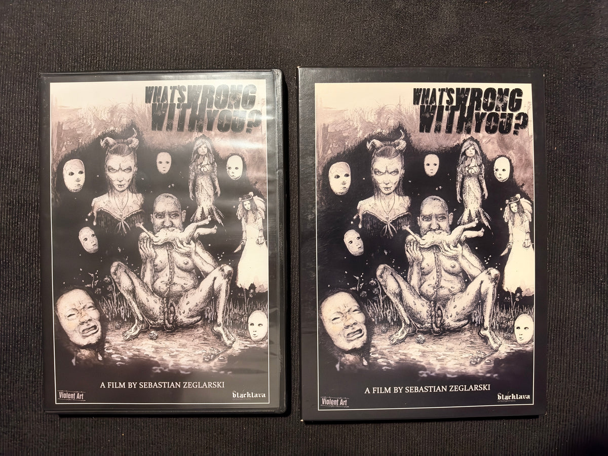 What's Wrong with You? (DVD, Blacklava, Slipcase, Obscure Horror)