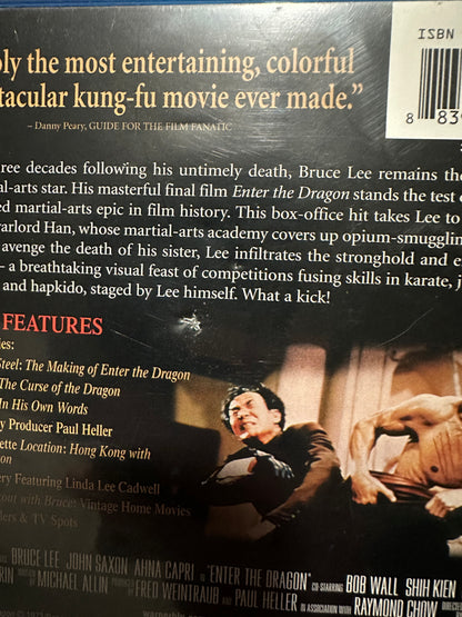 Enter The Dragon Blu ray-Warner Bros-70’s Bruce Lee Classic-Widescreen