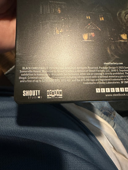 Black Christmas (4K Ultra HD/Blu ray, Steelbook, 3 Disc, Scream Factory)