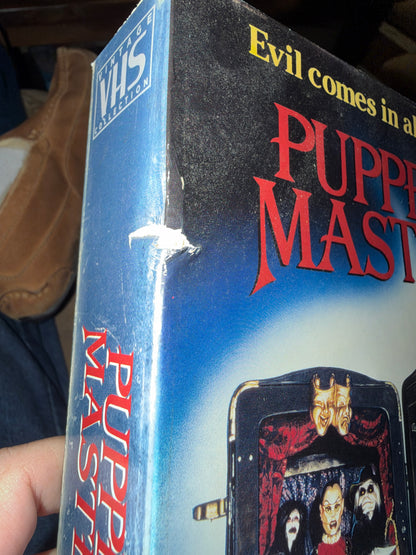 Puppet Master (Blu-ray, Full Moon Pictures, VHS Packaging, Figure)
