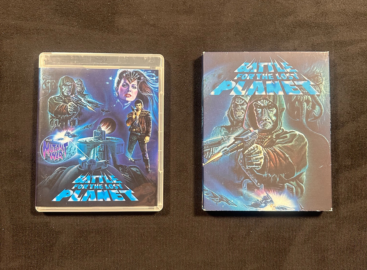 Battle For the Lost Planet & Mutant War  (Blu-ray, Vinegar Syndrome, Slipcover)