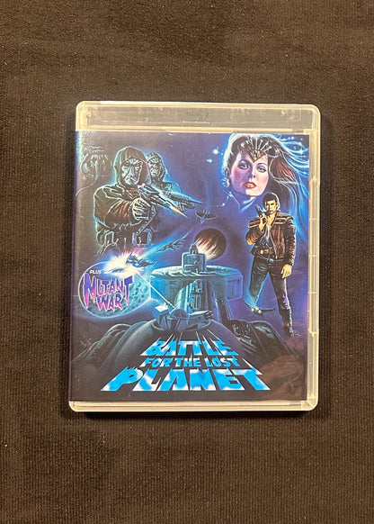 Battle For the Lost Planet & Mutant War  (Blu-ray, Vinegar Syndrome, Slipcover)