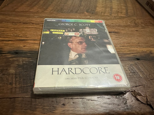 Hardcore (Blu ray, Indicator, Limited Edition, 70’s Classic, Region Free, NEW)