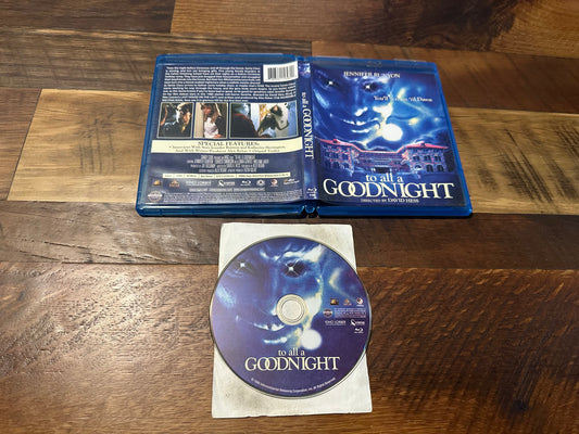 To All A Good Night Blu ray-Scorpion Releasing-80’s Horror Classic-