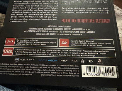 Phantasm (Blu ray/DVD, 3 Disc, Mediabook, Koch Media, Region B)