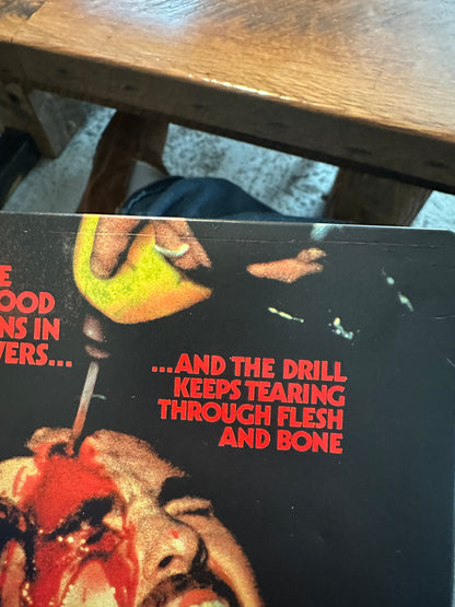 The Driller Killer Blu ray-Arrow Video-Steelbook-Horror Classic-2 Disc