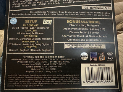 The Infra Man (Blu ray, Target Distribution, Slipcover, 1000 Made, Reg B)