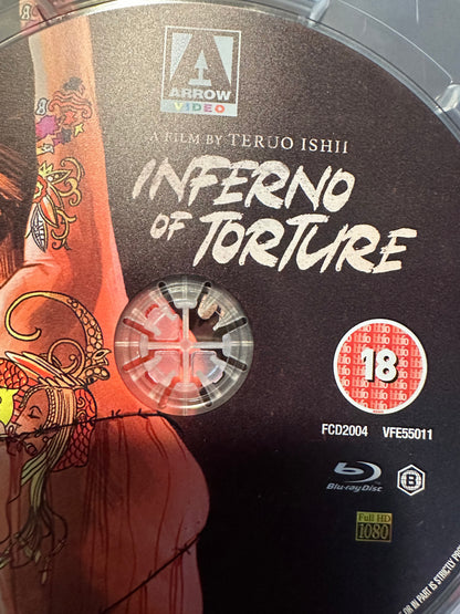 Inferno Of Torture Blu ray Arrow Video-Region B-Special Edition-Booklet