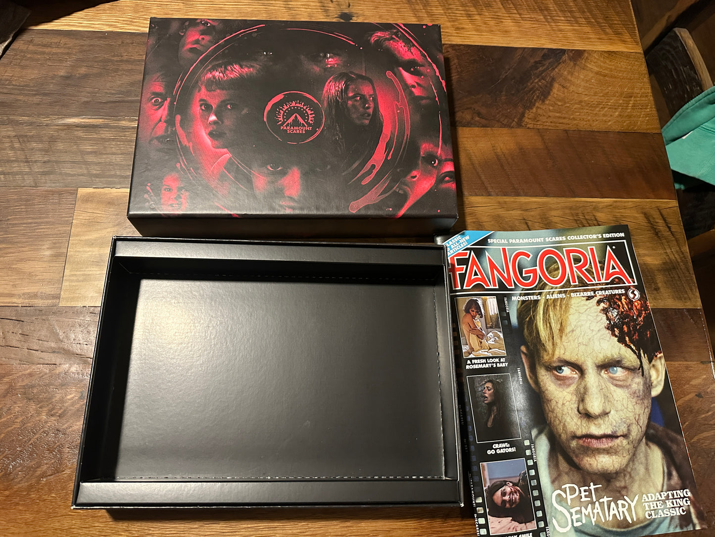 Paramount Scares Volume 1 & 2 Box ONLY, No Movies Included