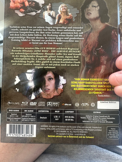 Gun Woman Blu ray-8 Films-3 Disc Collector’s Edition-Mediabook-Region B