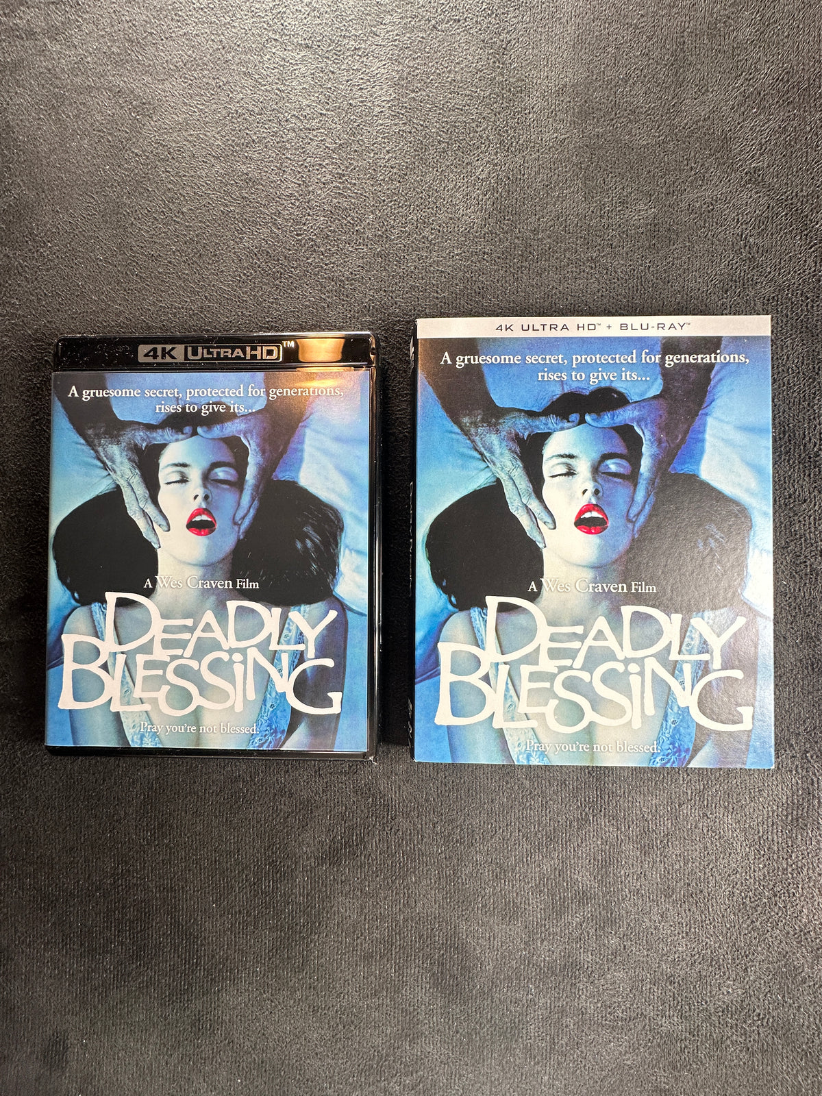 Deadly Blessing (4K UHD, Kino Lorber, 80's Classic, Slipcover)