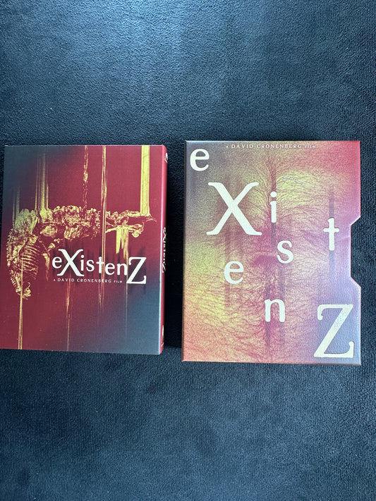 eXistenZ (4K UHD, Vinegar Syndrome, Rare Hard Slipcover, 90's Classic)
