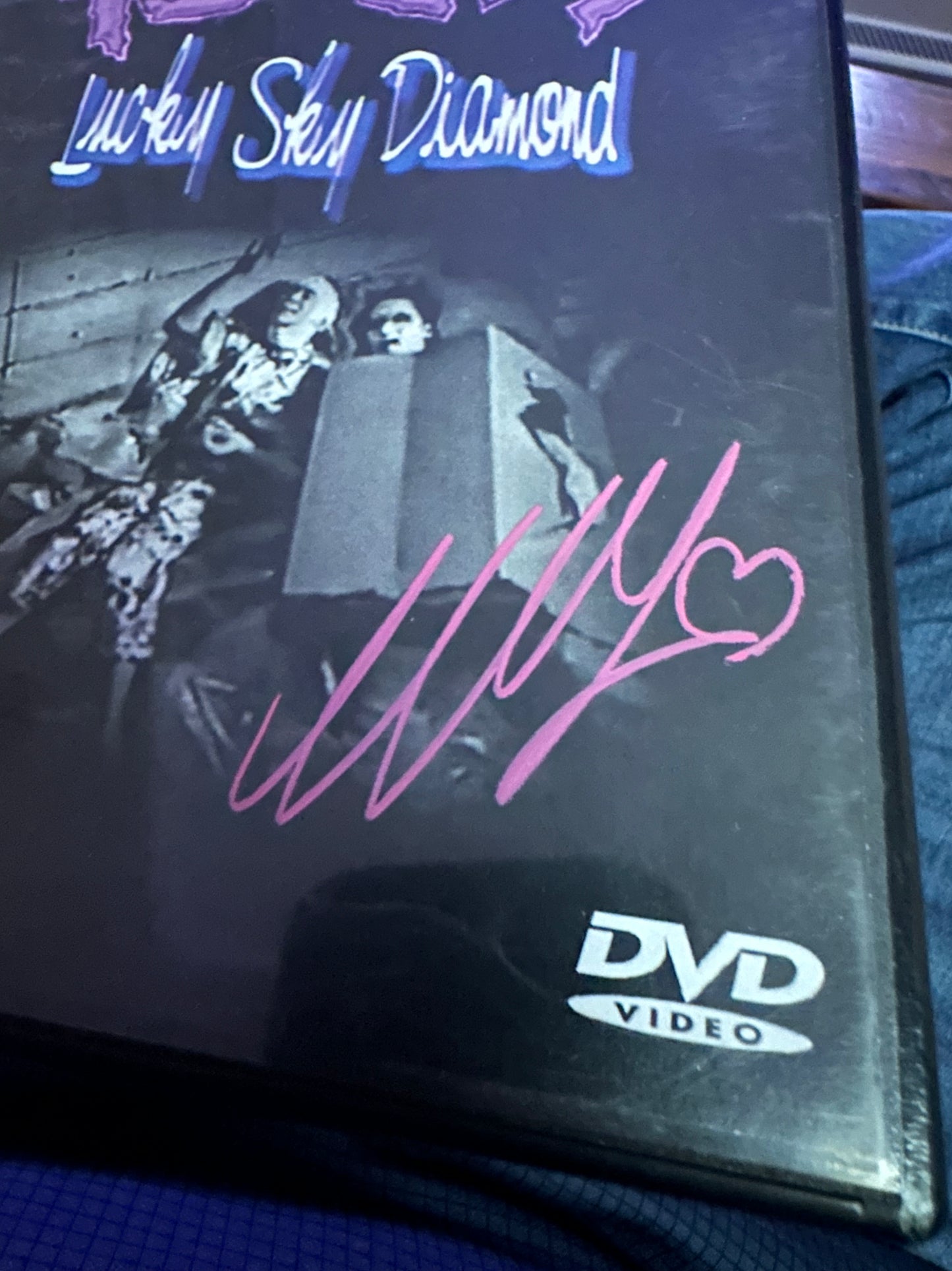 Lucky Sky Diamond DVD-The Unofficial Guinea Pig-Poison Ivy Communication Release-Only 13 Made-SIGNED