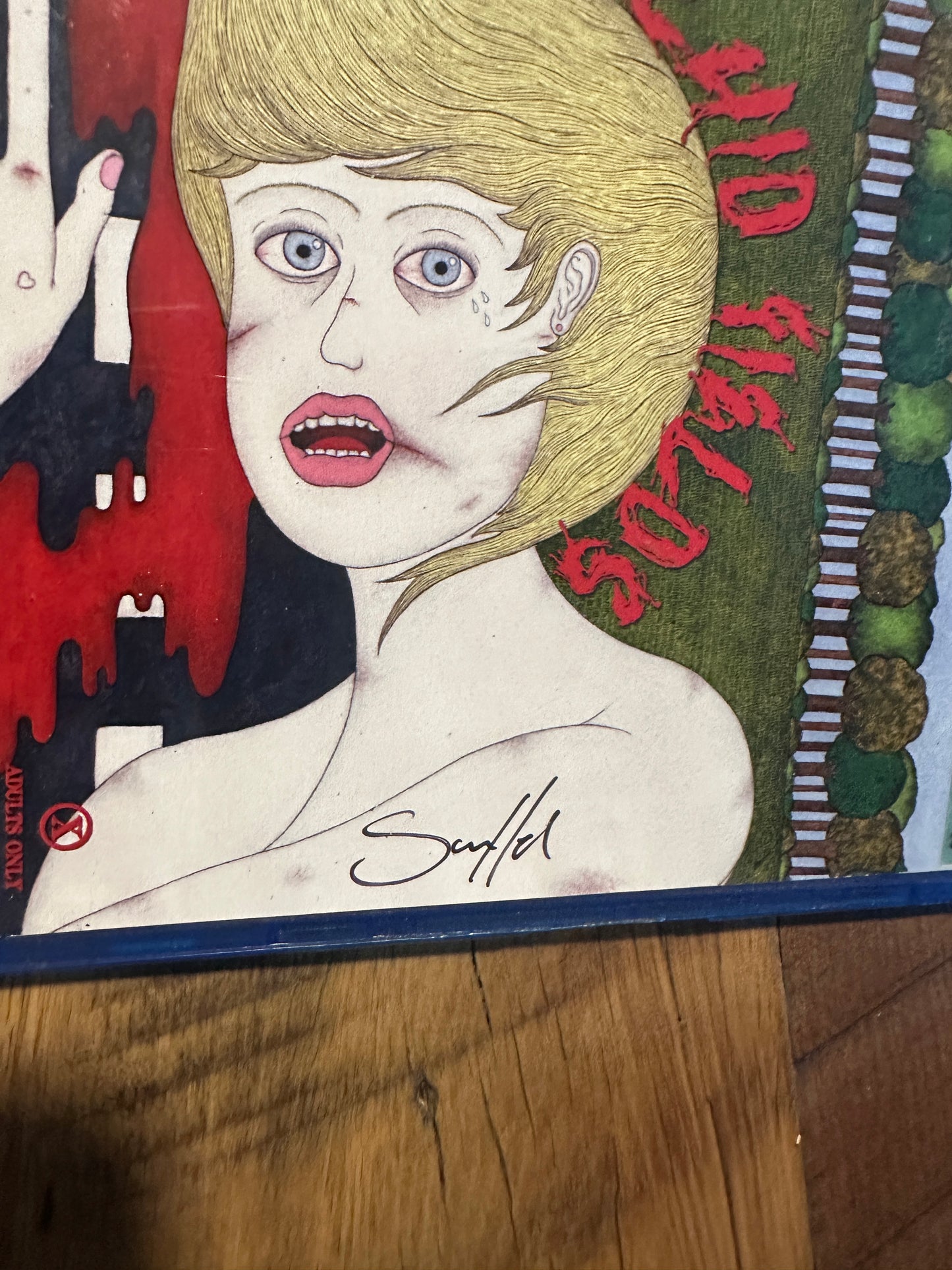 Fluid Fields (Blu ray, A Baroque House, Rare Limited To Only 120 Disturbing, Signed)