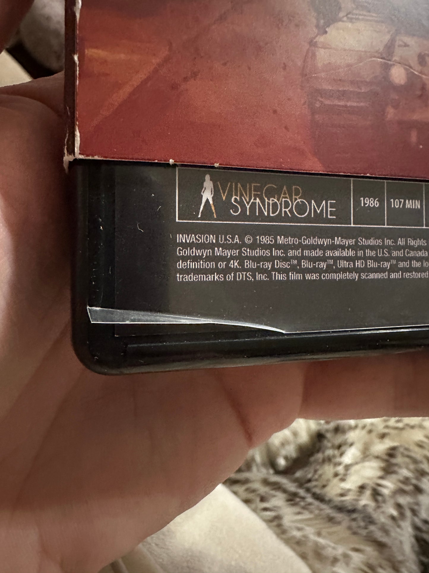 Invasion U.S.A. (4K Ultra HD, Vinegar Syndrome, Slipcover, Chuck Norris)
