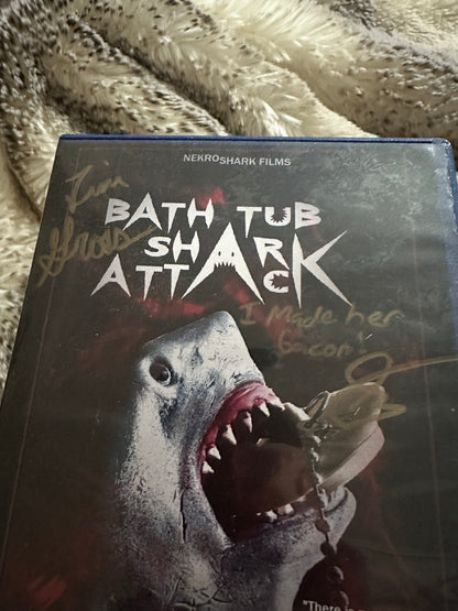 Bathtub Shark Attack (DVD-R, Grossfest Limited Edition 100 Made, Signed X2)