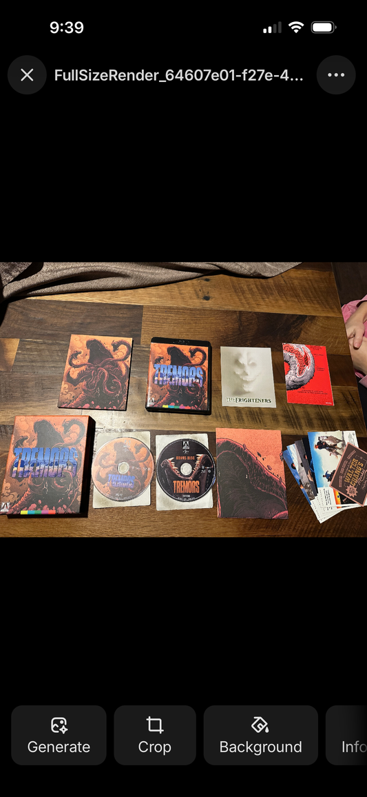 Tremors (Blu ray, Arrow Video, Limited Edition, 2 Disc, Poster/Booklet)