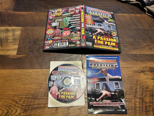 Backyard Wrestling A Passion For Pain DVD-Special Edition-Superstar Series-
