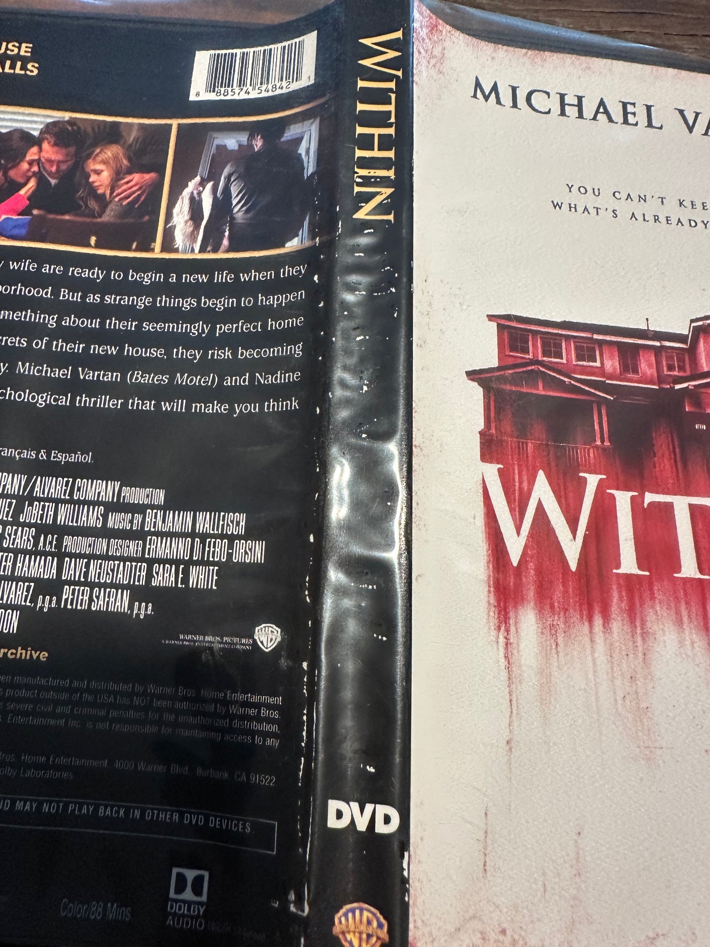Within DVD-Warner Archive-Michael Vartan Classic-2016 Horror-