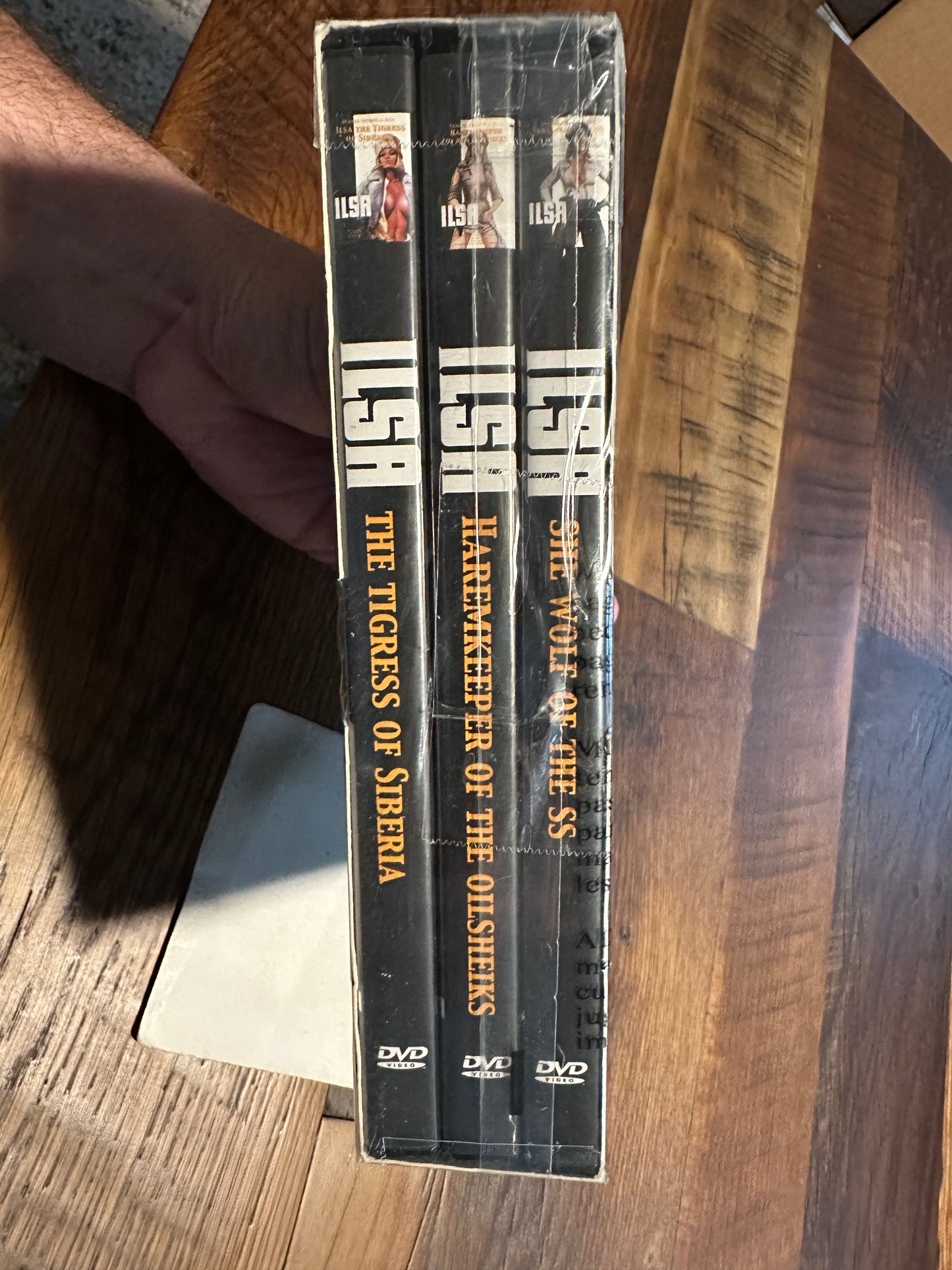 Ilsa Trilogy DVD-Boxset-3 Classic Movies-Duane Thorne-Region 0 Pal-
