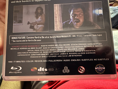 Sorority House Massacre 2 & 3 (BD-R, Region Free, Classic Horror)