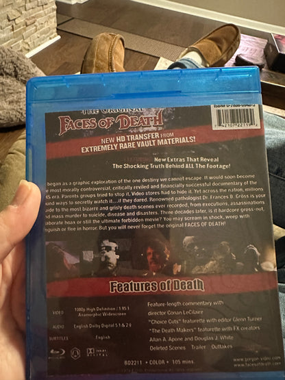 Faces of Death (BD-R, The Original, Shockumentary Classic)
