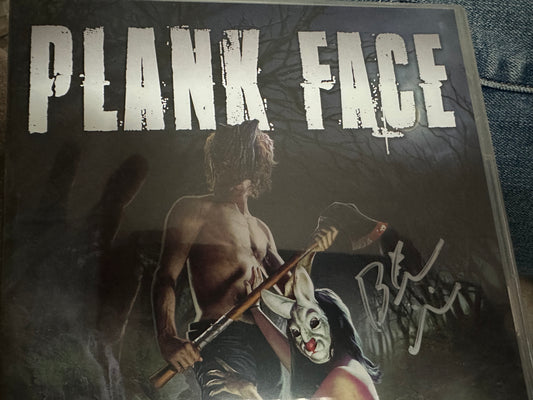Plank Face DVD-Bandit Motion Picture-Limited Edition-Signed X2-1000 Made