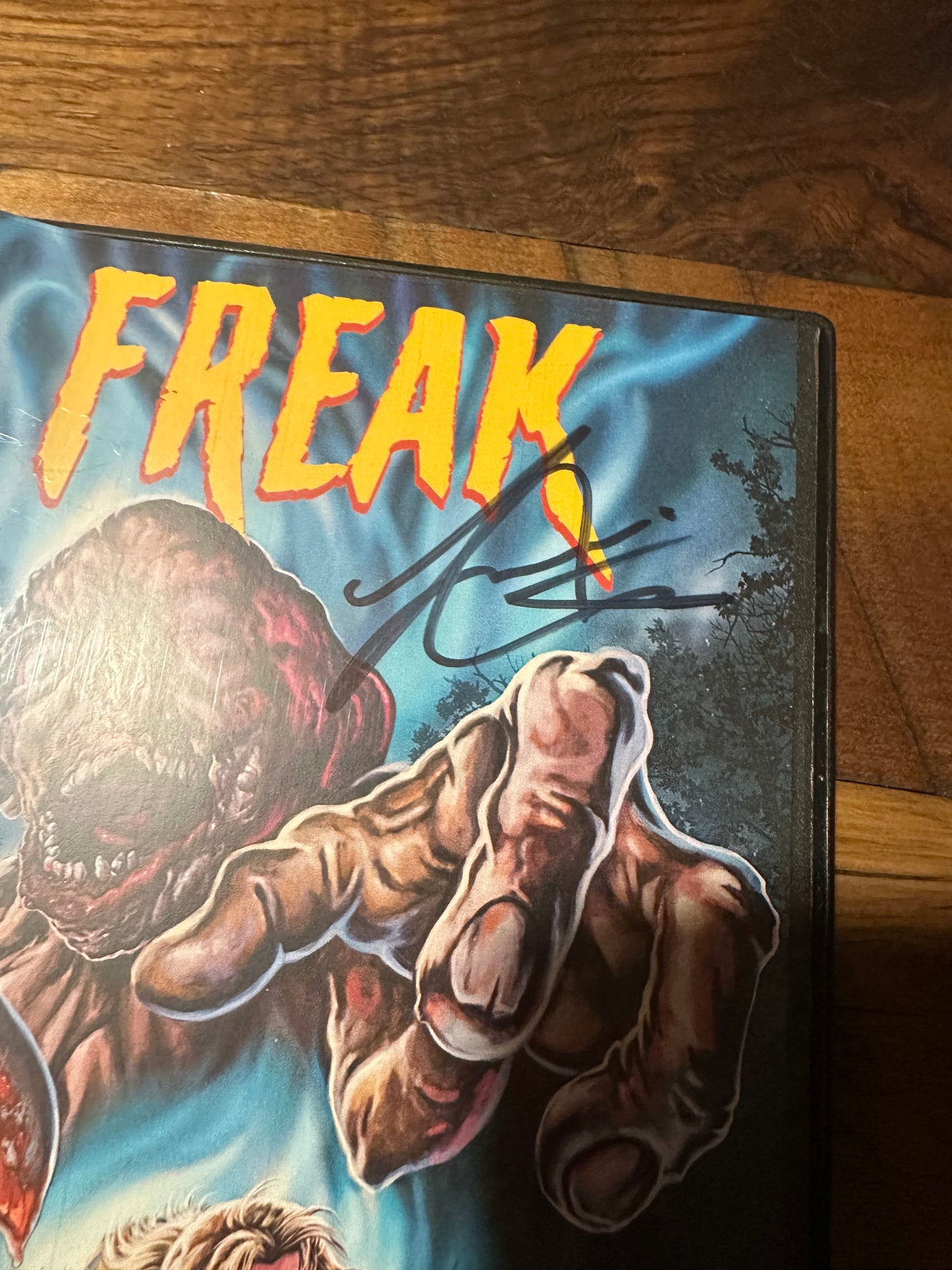 Freak DVD-Wild Eye Releasing-Signed-Obscure Horror-Widescreen