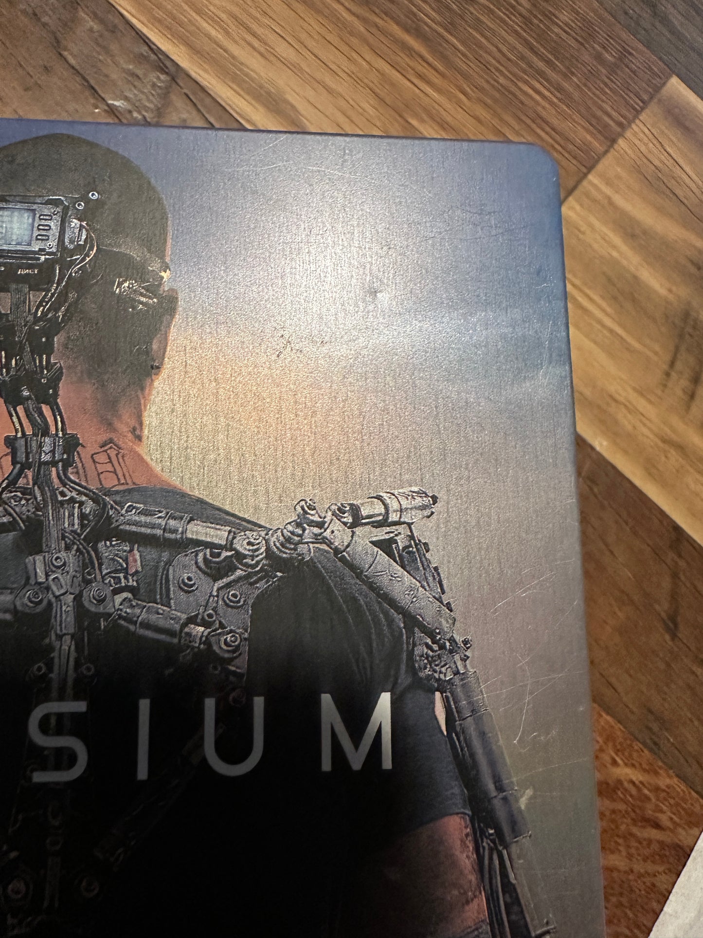 Elysium Blu ray, Steelbook, Sony Pictures, Import, Region Free, No Digital)