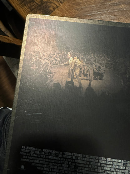 The Lord of the Rings The Fellowship of the Rings (Blu ray, Steelbook)